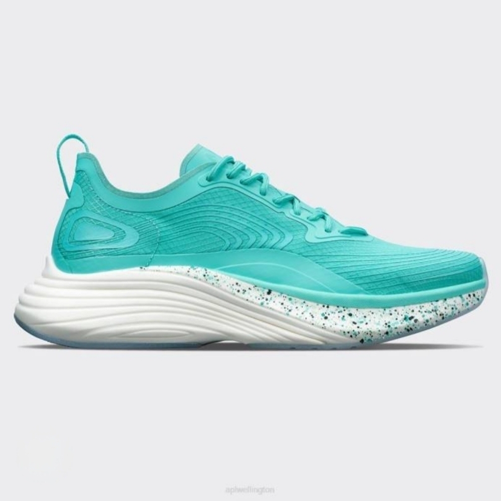 NIB! APL, Women's Streamline, Mint/Tropical Green/Speckle, Size 7.5, $350